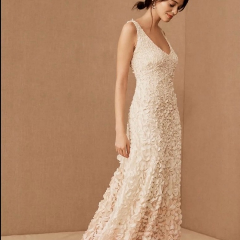 Theia Couture Emma Petal Dress
